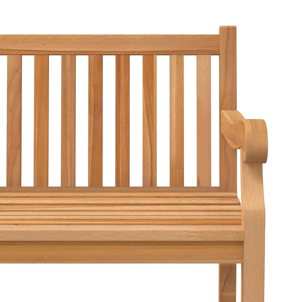 vidaXL Garden Bench 150 cm Solid Teak Wood