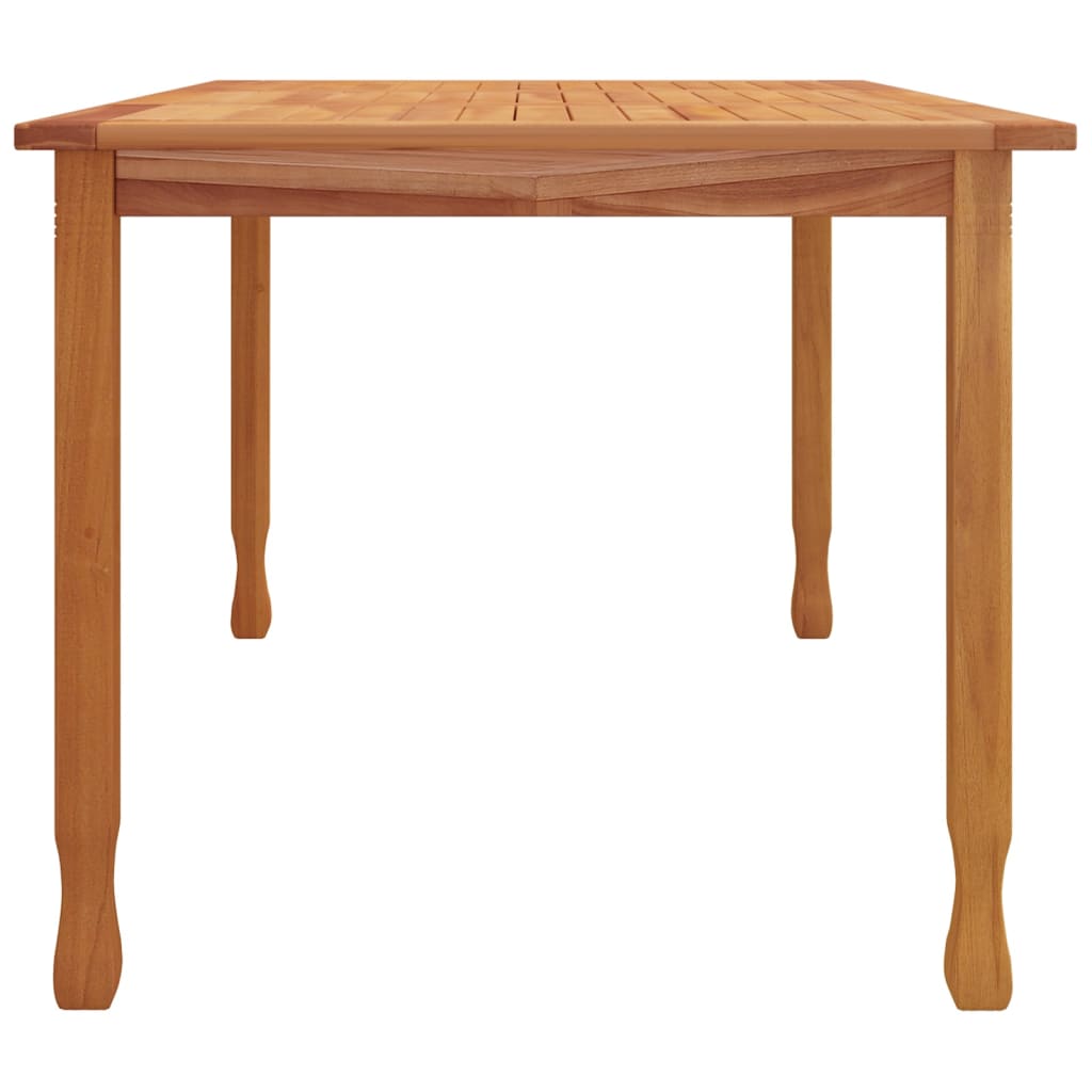 Garden Dining Table 150x90x75 cm Solid Wood Teak