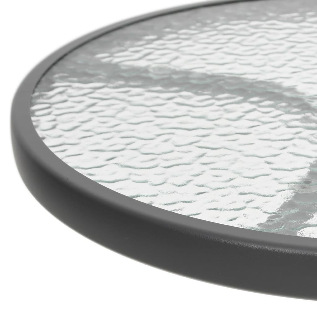 Garden Table Ã˜50x71 cm Steel Anthracite