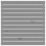 Garden Footstool Grey Solid Pinewood