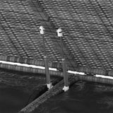 Garden Cushion Box PE Rattan 291x100.5x104 cm Grey