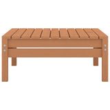 8 Piece Garden Lounge Set Honey Brown Solid Pinewood