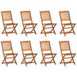 9 Piece Garden Dining Set 220x90x75 cm Solid Wood Acacia