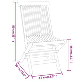 3 Piece Garden Dining Set Solid Wood Teak