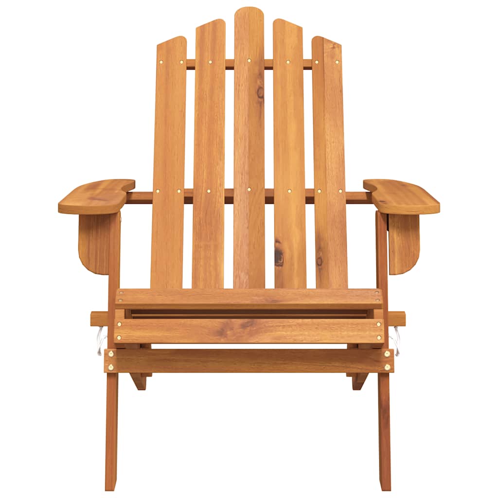 Garden Adirondack Chair Solid Acacia Wood