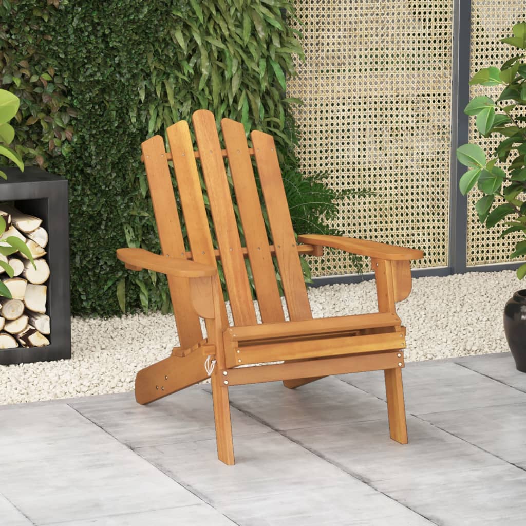 vidaXL Garden Adirondack Chair Solid Acacia Wood