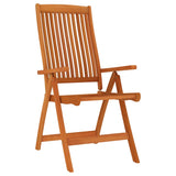 Folding Garden Chairs 6 pcs Solid Wood Eucalyptus