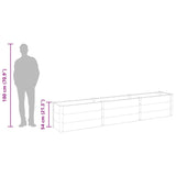 Garden Raised Bed 300x50x54 cm WPC Grey