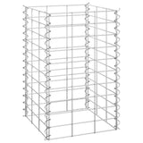 Gabion Raised Beds 3 pcs 30x30x50 cm Iron