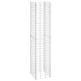 Gabion Raised Beds 3 pcs 30x30x150 cm Iron