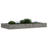 Gabion Raised Bed Galvanised Steel 200x100x20 cm