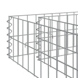 Gabion Raised Bed Galvanised Steel 1000x100x20 cm