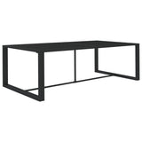 Outdoor Dining Table Anthracite 120x60x66 cm Aluminium