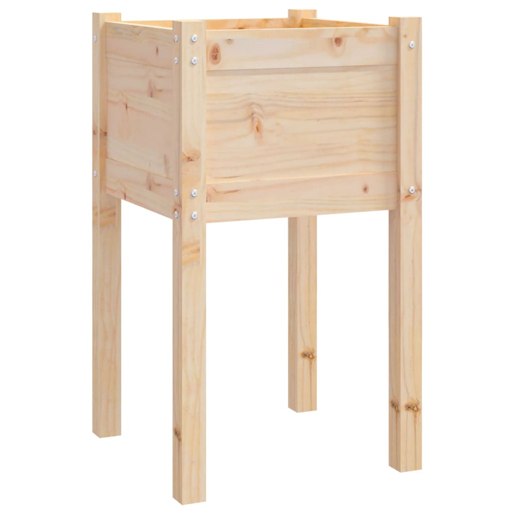 Garden Planter 40x40x70 cm Solid Pinewood