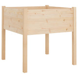 Garden Planter 70x70x70 cm Solid Pinewood