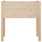 Garden Planters 2 pcs 70x31x70 cm Solid Pinewood