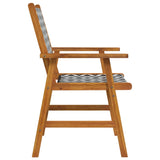 Garden Chairs 6 pcs Solid Acacia Wood