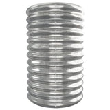 Garden Raised Bed Galvanised Steel 332x40x68 cm Silver