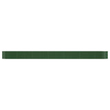 Garden Raised Bed Powder-coated Steel 512x80x36 cm Green