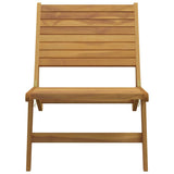 vidaXL Garden Chair Solid Wood Teak