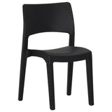 vidaXL Garden Chairs 2 pcs Polypropylene Anthracite