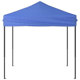 Folding Party Tent Blue 2x2 m