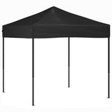 Folding Party Tent Black 2x2 m