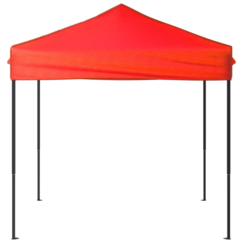 Folding Party Tent Red 2x2 m