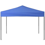 Folding Party Tent Blue 3x3 m