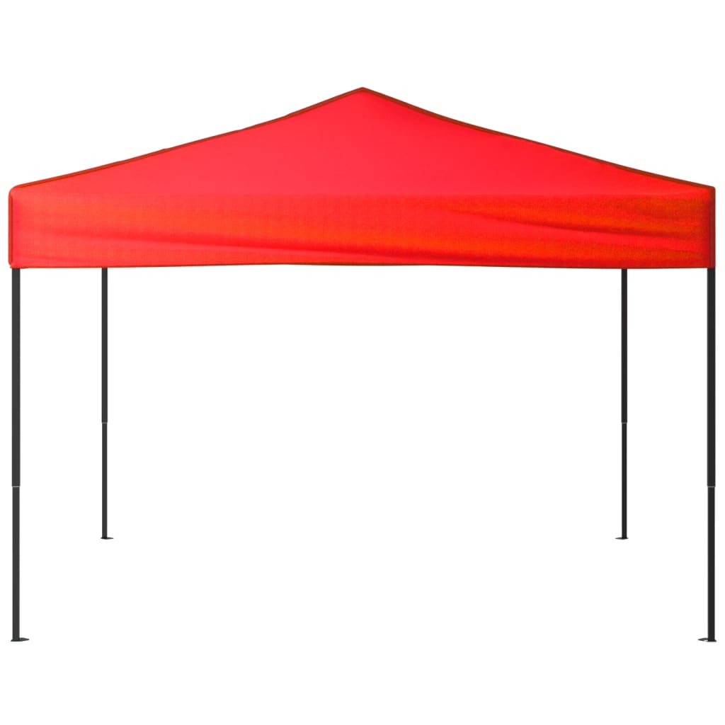 Folding Party Tent Red 3x3 m