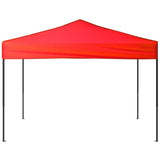 Folding Party Tent Red 3x3 m