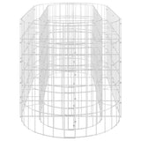 Gabion Raised Bed Galvanised Iron 120x50x50 cm
