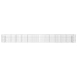 Gabion Raised Bed Galvanised Iron 470x50x50 cm
