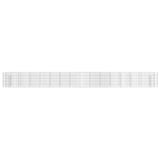 Gabion Raised Bed Galvanised Iron 540x50x50 cm