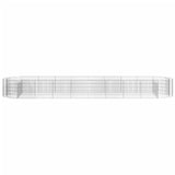 Gabion Raised Bed Galvanised Iron 500x100x50 cm