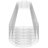 Gabion Raised Bed Galvanised Iron 500x100x50 cm