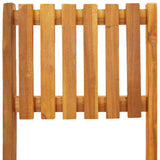 vidaXL Folding Outdoor Bar Stools 2 pcs Solid Wood Acacia