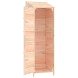 Garden Shed 55x52x174.5 cm Solid Wood Fir