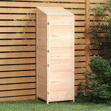 Garden Shed 55x52x174.5 cm Solid Wood Fir