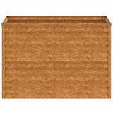 Garden Raised Bed 100x50x69 cm Corten Steel