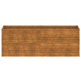 Garden Raised Bed 196x50x69 cm Corten Steel