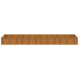 Garden Raised Bed 387x100x36 cm Corten Steel