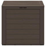 Garden Storage Box Brown 58.5x46x55 cm Polypropylene