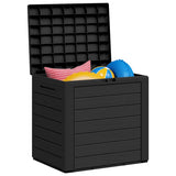 Garden Storage Box Anthracite 58.5x46x55 cm Polypropylene