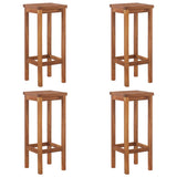 5 Piece Garden Bar Set Solid Wood Acacia