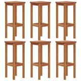 7 Piece Garden Bar Set Solid Wood Acacia