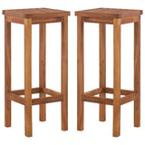 7 Piece Garden Bar Set Solid Wood Acacia