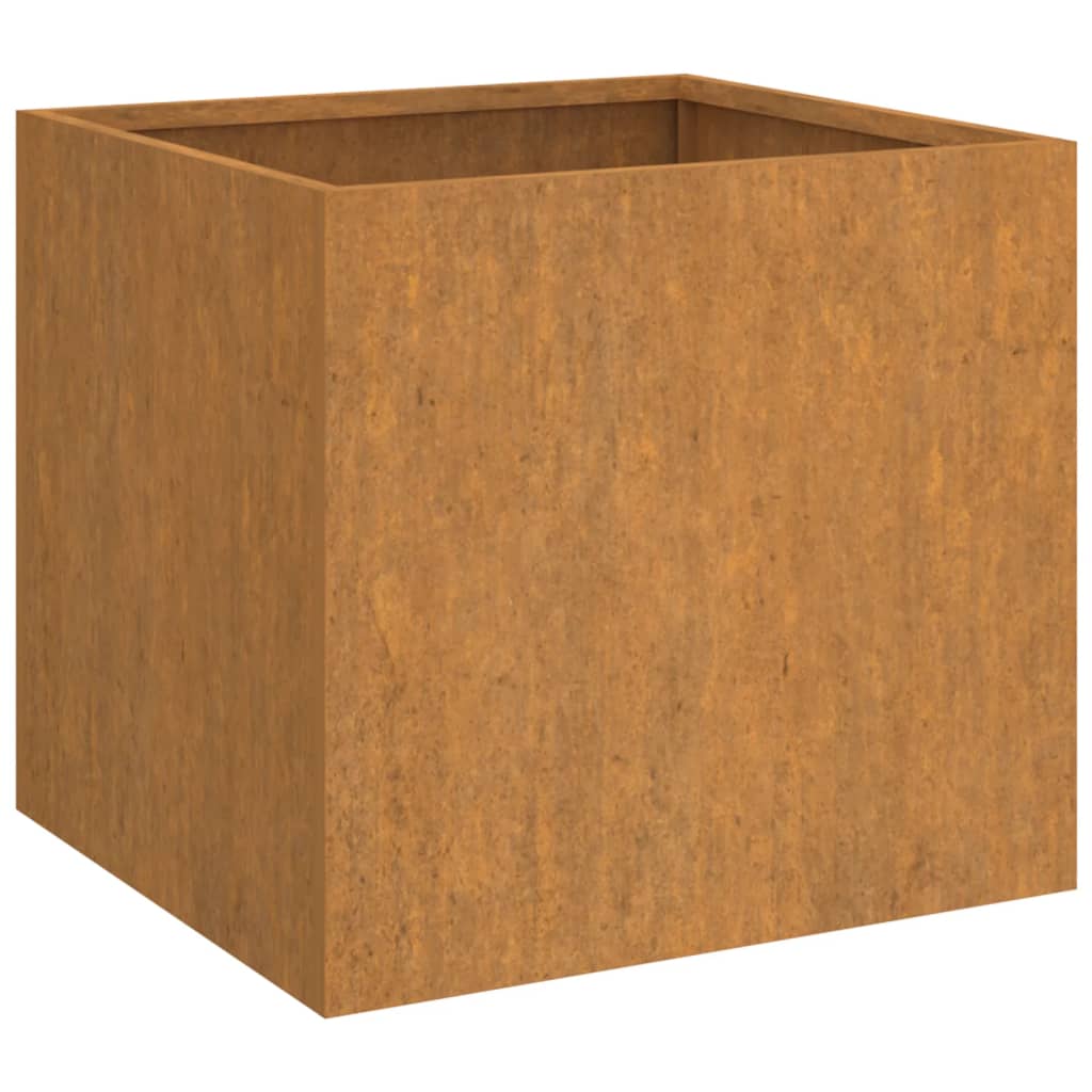 Planters 2 pcs 32x30x29 cm Corten Steel