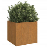 Planter 42x40x39 cm Corten Steel