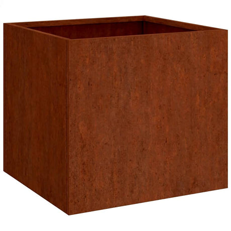 Planter 49x47x46 cm Corten Steel